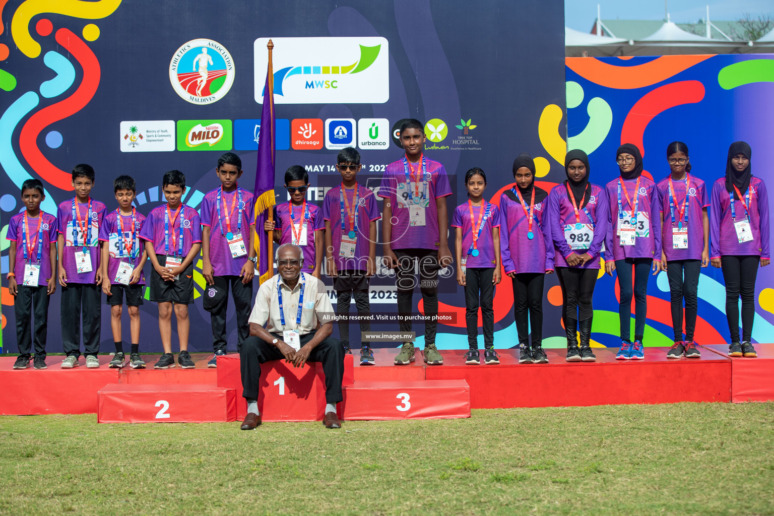 Final Day of Inter School Athletics Championship 2023 was held in Hulhumale' Running Track at Hulhumale', Maldives on Friday, 19th May 2023. Photos: Nausham Waheed / images.mv