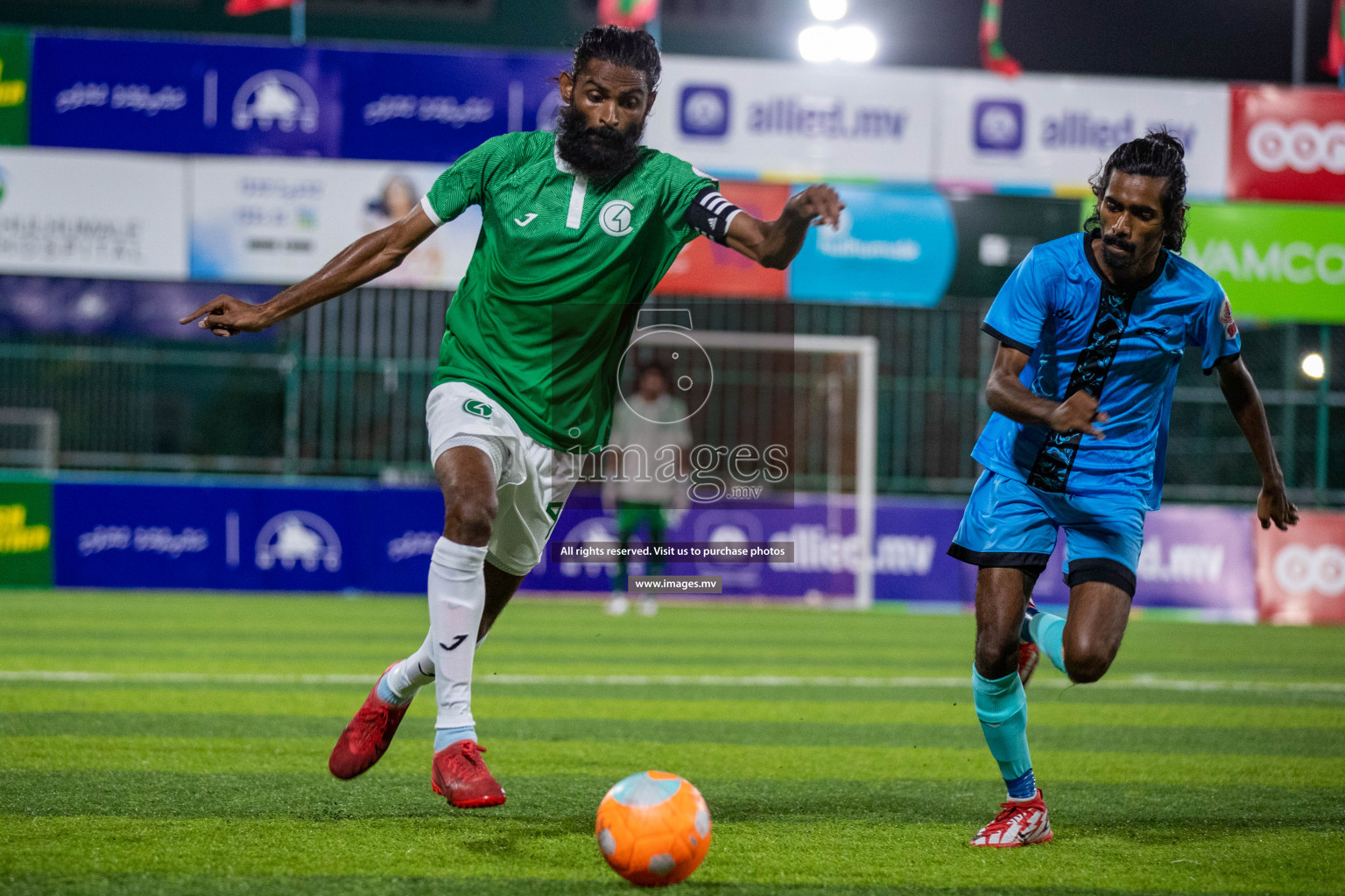 Team FSM vs Club HDC in the Quarter Finals of Club Maldives 2021 held at Hulhumale;, on 12th December 2021 Photos: Ismail Thoriq / images.mv