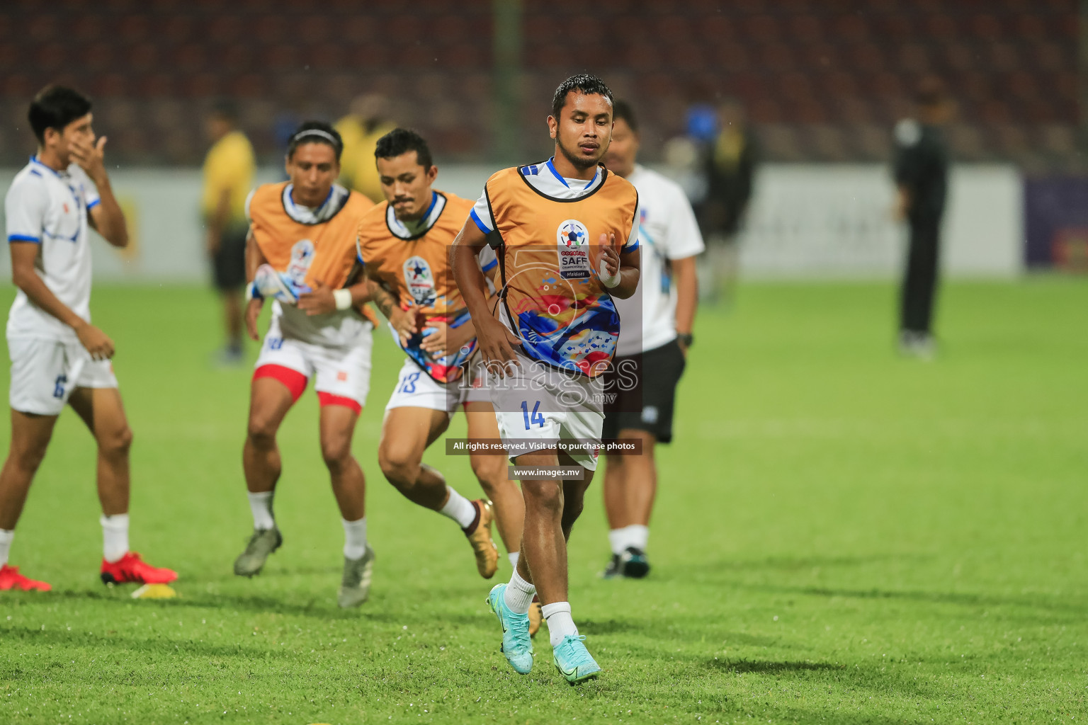 Nepal vs Sri Lanka in SAFF Championship 2021 held on 4th October 2021 in Galolhu National Stadium, Male', Maldives