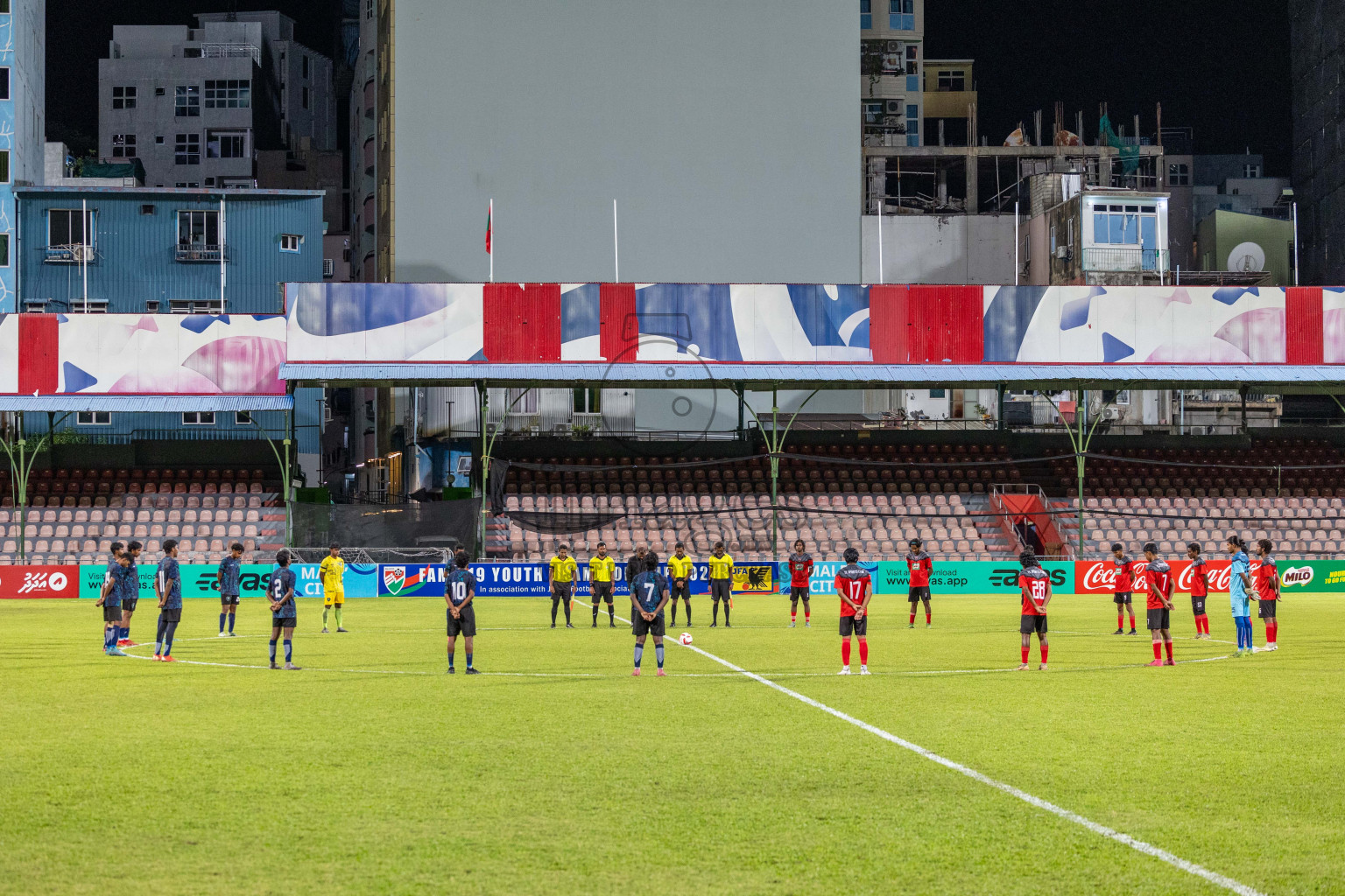 Super United Sports vs TC Sports Club in the Final of Under 19 Youth Championship 2024 was held at National Stadium in Male', Maldives on Monday, 1st July 2024. Photos: Ismail Thoriq  / images.mv