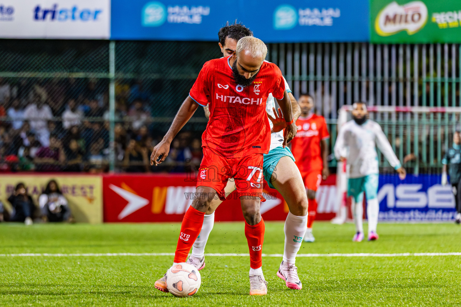 STO RC vs MPL in Semi Finals of Club Maldives Cup 2025 was held in Rehendhi Futsal Ground, Hulhumale', Maldives on Monday, 20th October 2025. Photos: Ismail Areef Adam / images.mv