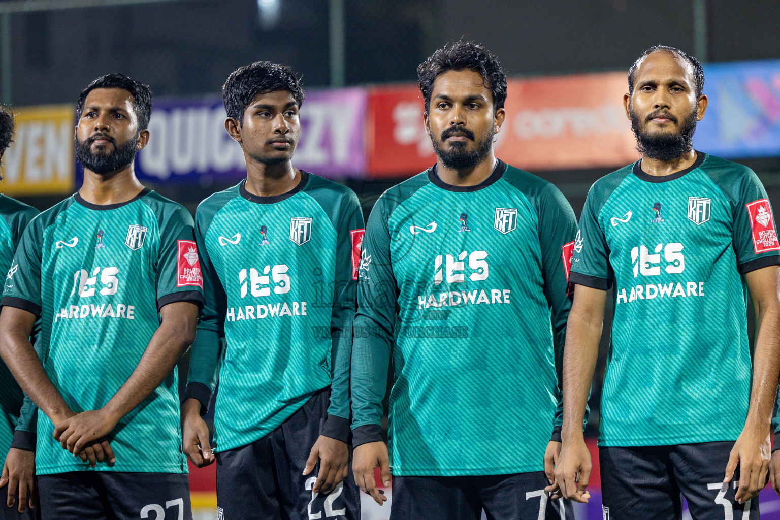 HA. Maarandhoo vs HA. Kelaa in Day 1 of Golden Futsal Challenge 2025 on Sunday, 5th January 2025, in Hulhumale', Maldives 
Photos: Nausham Waheed / images.mv