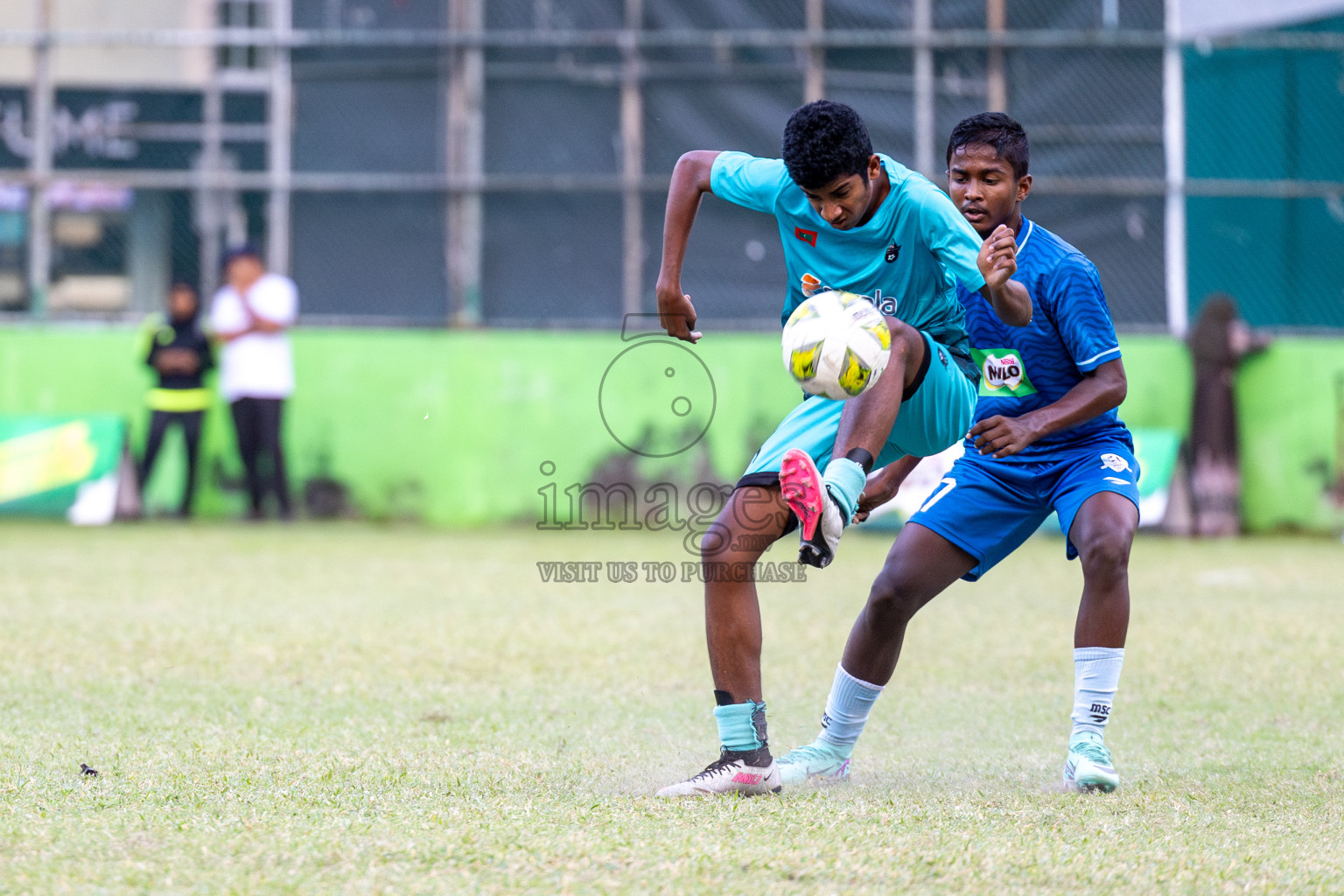 Day 2 of MILO Academy Championship 2024 held in Henveyru Stadium, Male', Maldives on Thursday, 1st November 2024. Photos:Hassan Simah / Images.mv