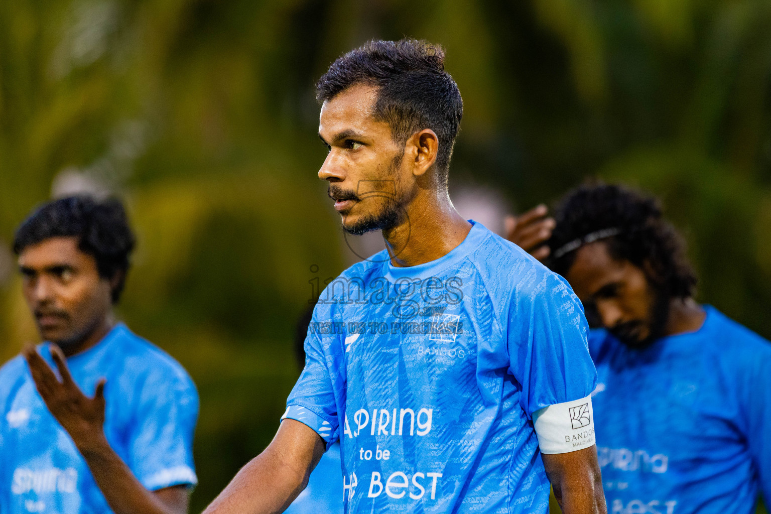 Bandos vs Oblu Experience in Resort League 2025 (North Male Zone) day 16 was held on Thursday, 18th September 2025 in One And Only Reethi Rah Maldives Resort, Photos: Areef Adam / images.mv