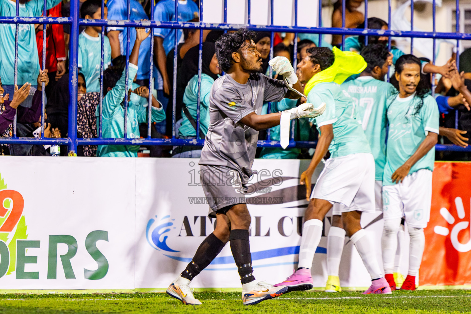 Dhonfan vs Eydhafushi in Day 4 of Better in Baa Futsal Fiesta 2025 Men's division held in B. Eydhafushi, Maldives on Saturday, 8th November 2025. Photos: Nausham Waheed / images.mv