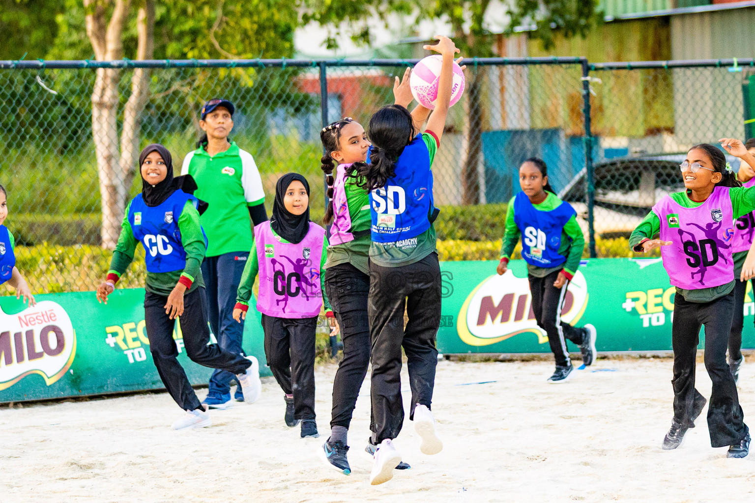 Day 2 of MILO Netball Fest 2025 was held in Cental Park, Hulhumale', Maldives on Friday, 21st November 2025. Photos: Areef Adam/ images.mv