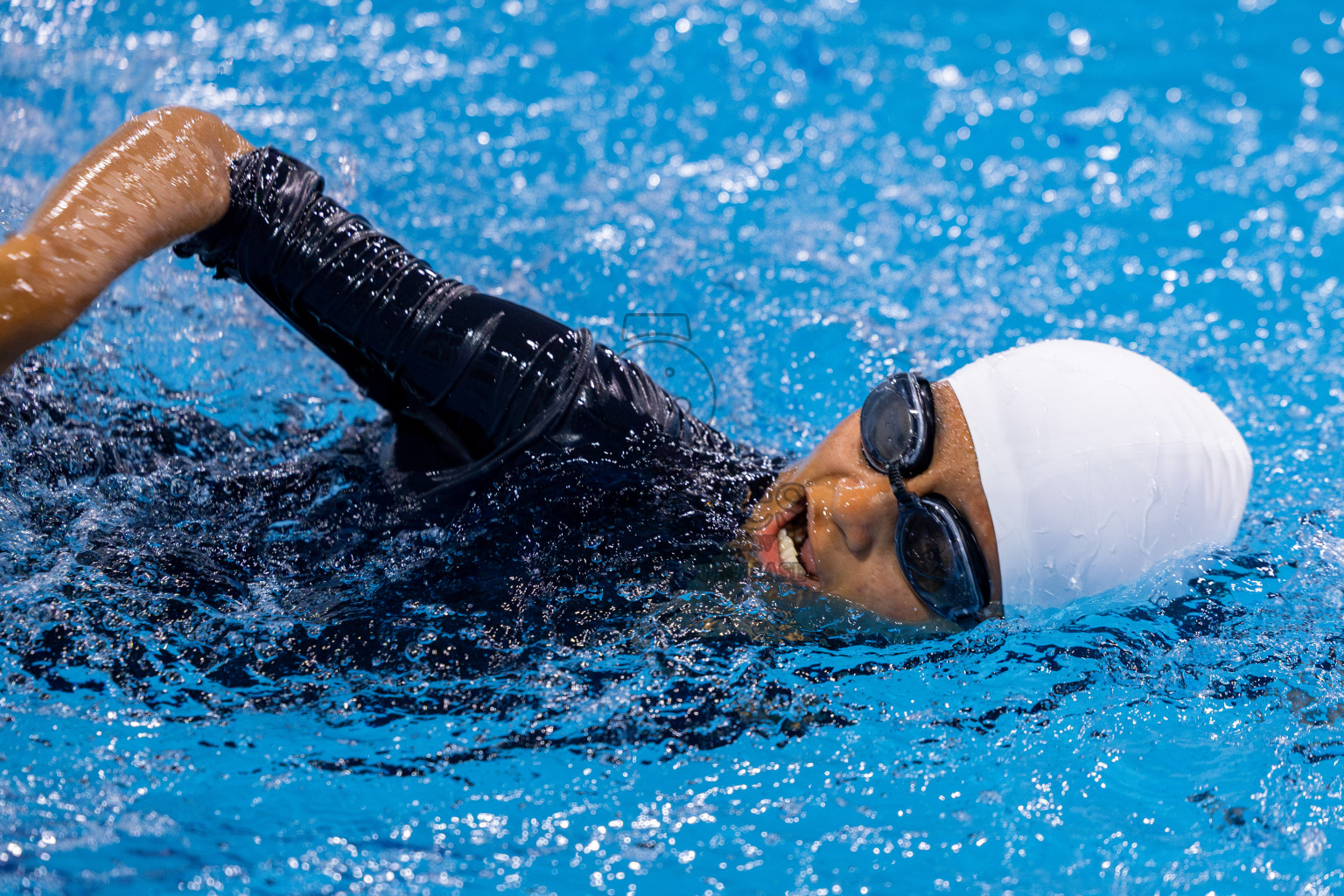 Day 2 of BML 21st Interschool Swimming Competition 2025 was held in Hulhumale' Swimming Pool, Hulhumale', Maldives on Sunday, 12th October 2025. Photos: Ismail Thoriq / images.mv