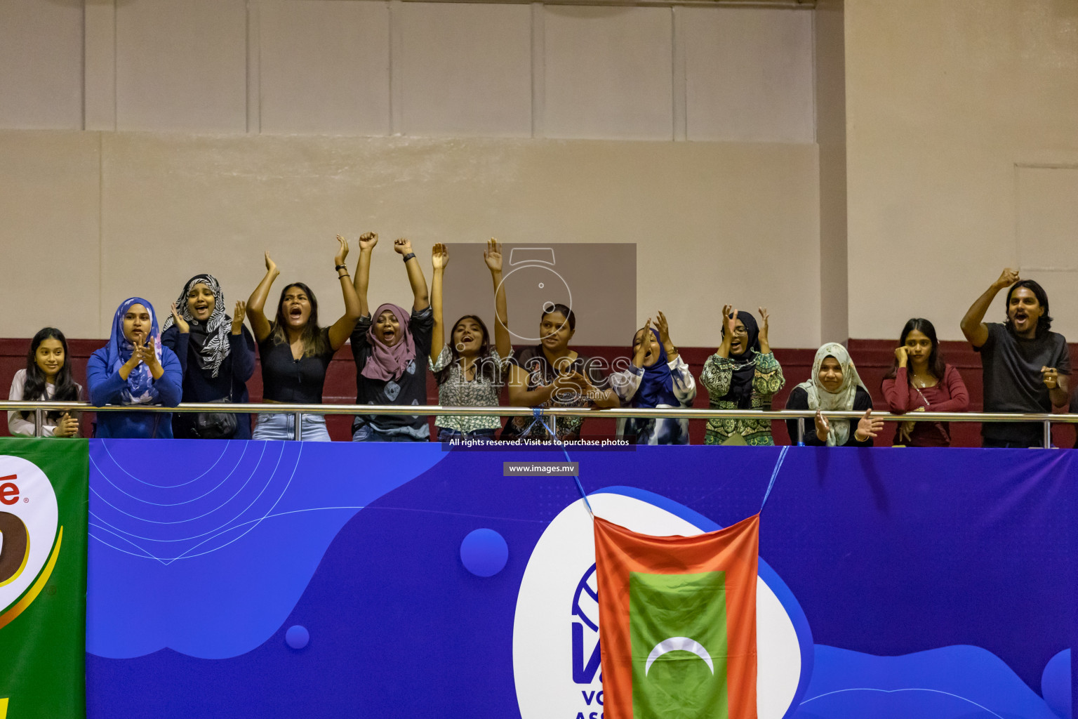 Lorenzo Sports Club vs Vyansa in the Milo National Netball Tournament 2022 on 18 July 2022, held in Social Center, Male', Maldives. Photographer: Shuu, Hassan Simah / Images.mv