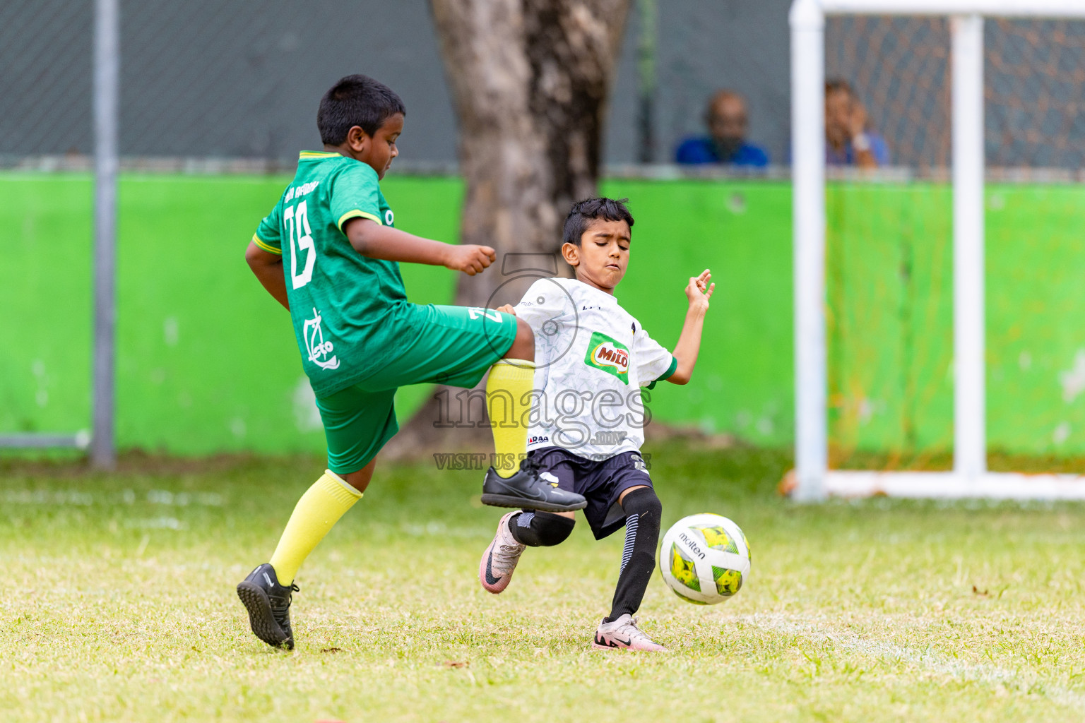 Day 1 of MILO SVAM Juniors 2025 (U-8) was held at Henveiru Stadium in Male', Maldives on Thursday, 26th June 2025. 
Photos: Hassan Simah / images.mv