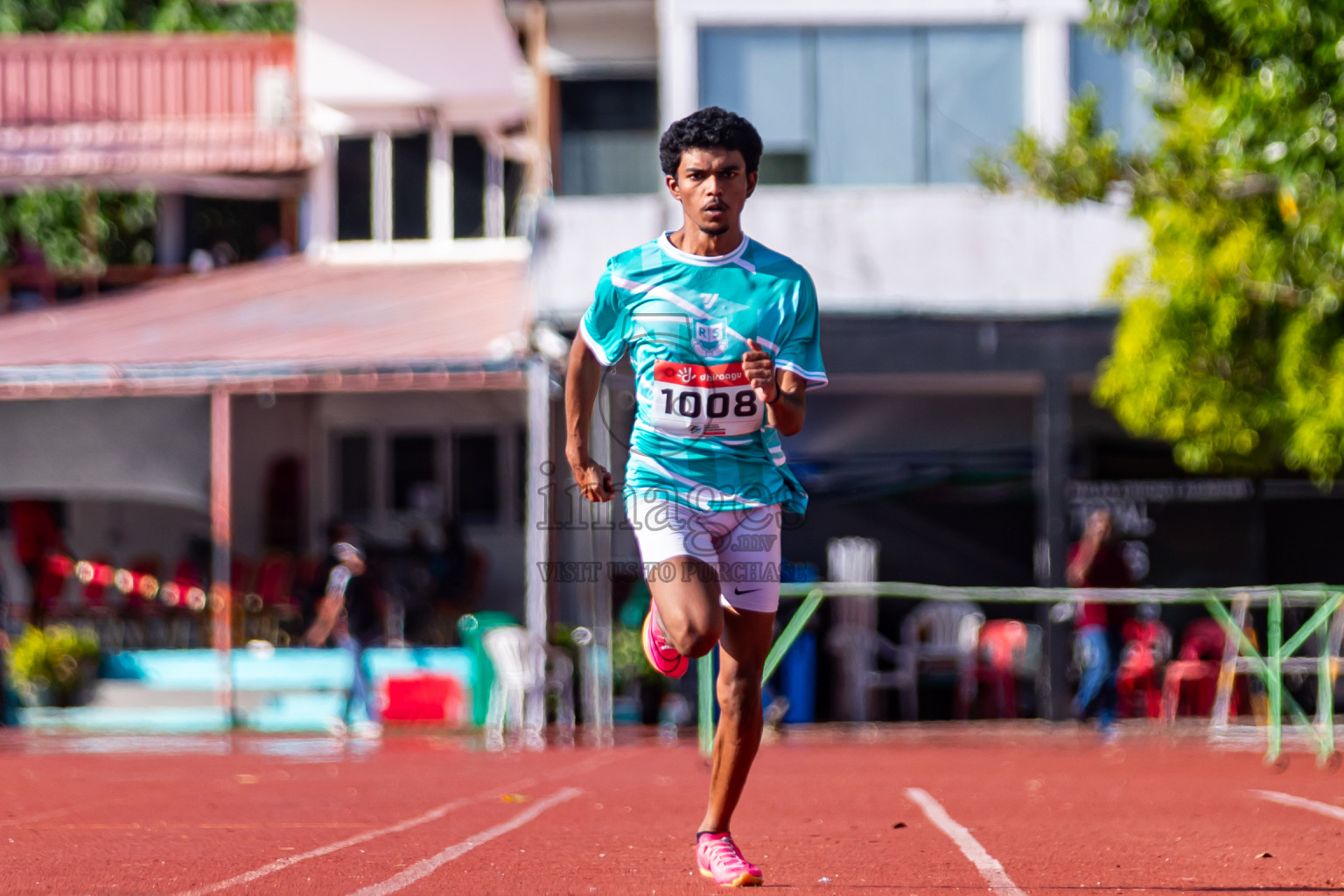 Day 2 of Inter-school Athletics Championship 2025 held in Ekuveni Synthetic Track, Male', Maldives on Tuesday, 07th October 2025. Photos by: Riza / Images.mv
