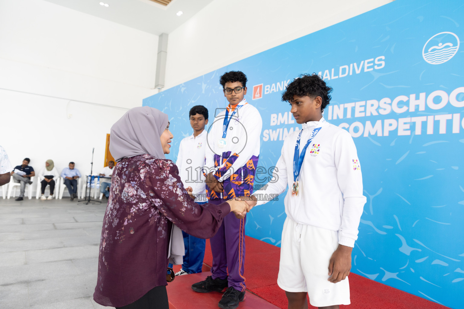 Closing ceremony of BML 20th Inter-School Swimming Competition was held in Hulhumale' Swimming Complex on Saturday, 19th October 2024. 
Photos: Ismail Thoriq