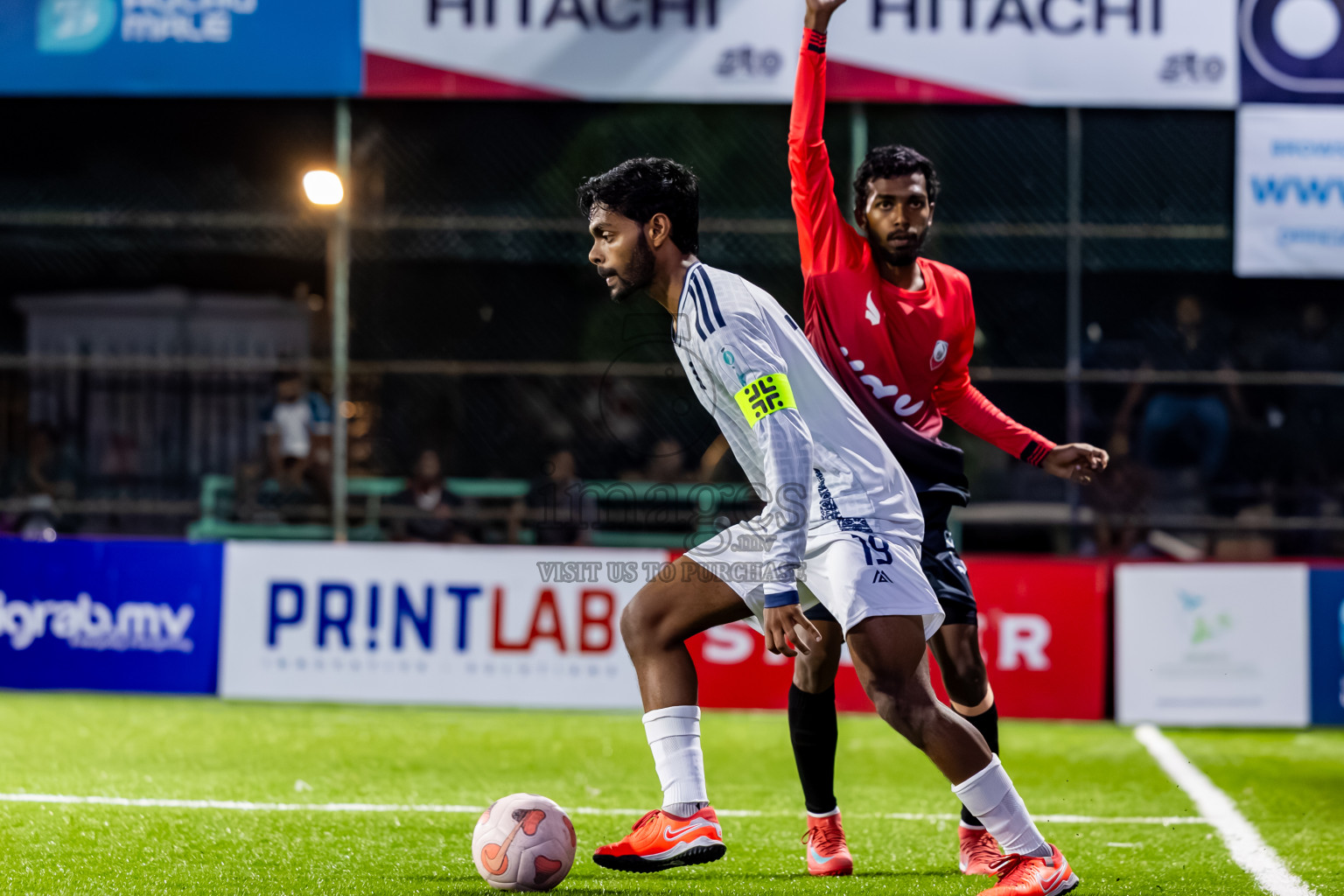 Club Binara vs FRC in Quater Finals of Club Maldives Cup Classic 2025 was held in Rehendi Futsal Ground, Hulhumale', Maldives on Saturday, 27th September 2025. Photos: Nausham Waheed / images.mv