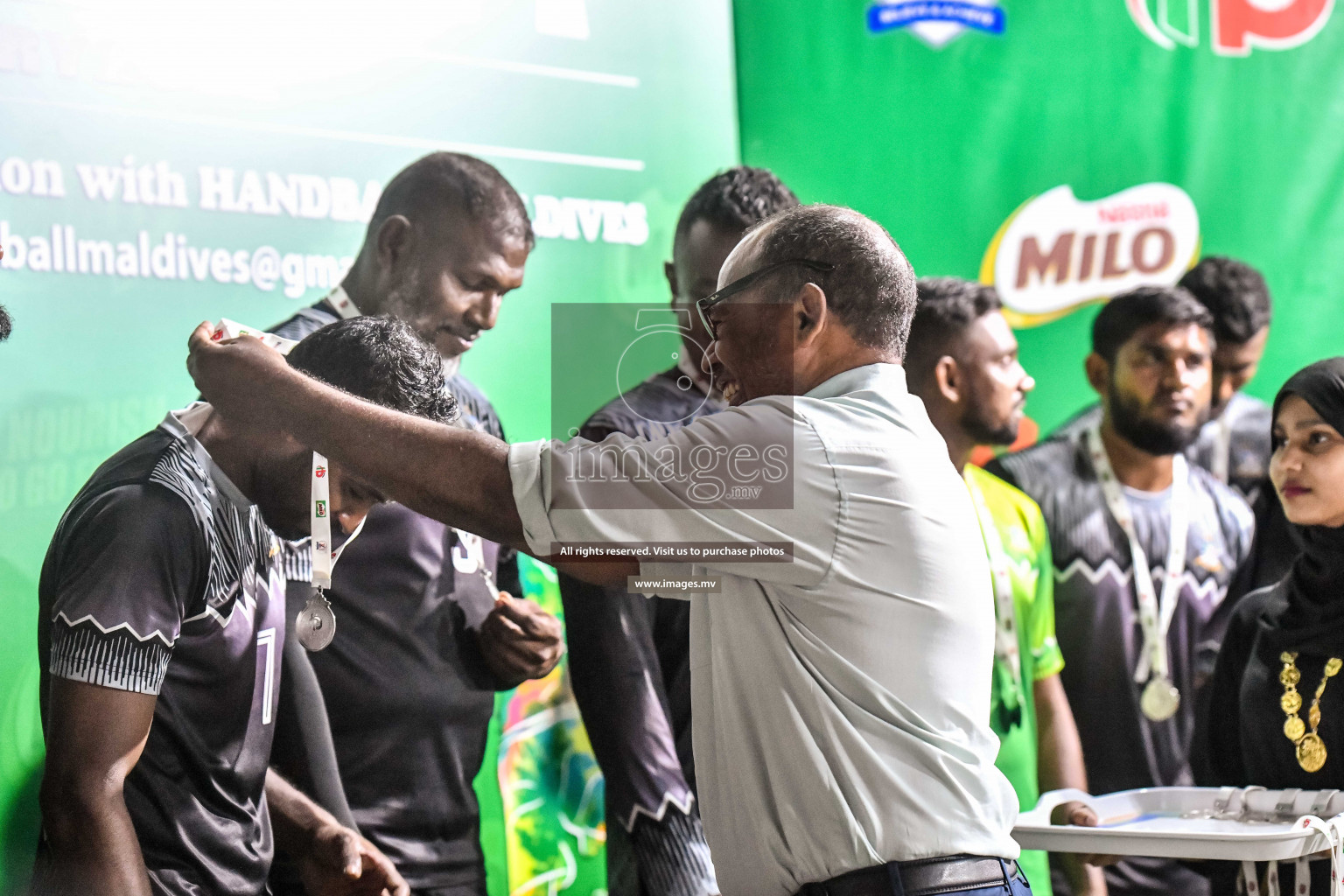 Final of Milo 6th Inter Office Handball Tournament 2022 - Photos by Nausham Waheed