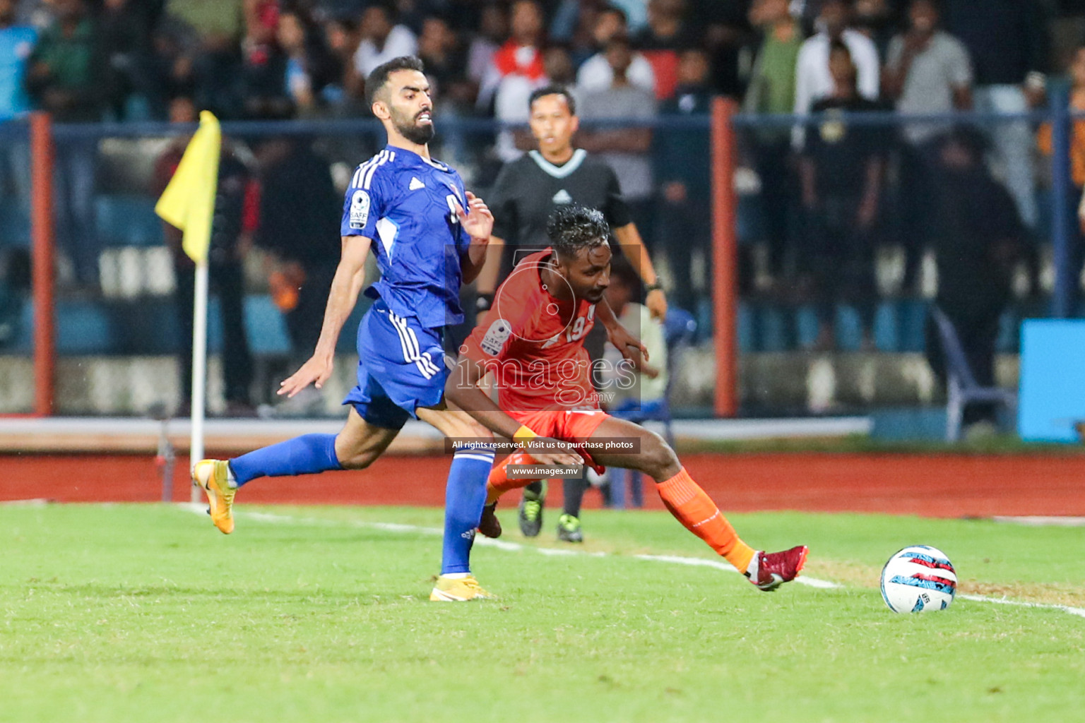 Kuwait vs India in the Final of SAFF Championship 2023 held in Sree Kanteerava Stadium, Bengaluru, India, on Tuesday, 4th July 2023. Photos: Nausham Waheed, Hassan Simah / images.mv