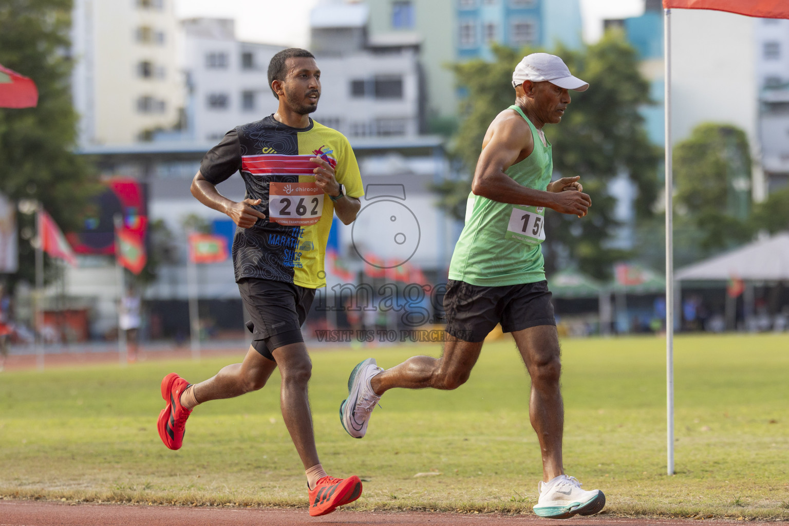 Day 1 of National Athletics Championship 2025 was held at Ekuveni Running Ground in Male', Maldives on Thursday, 14th August 2025. Photos: Hasni / images.mv