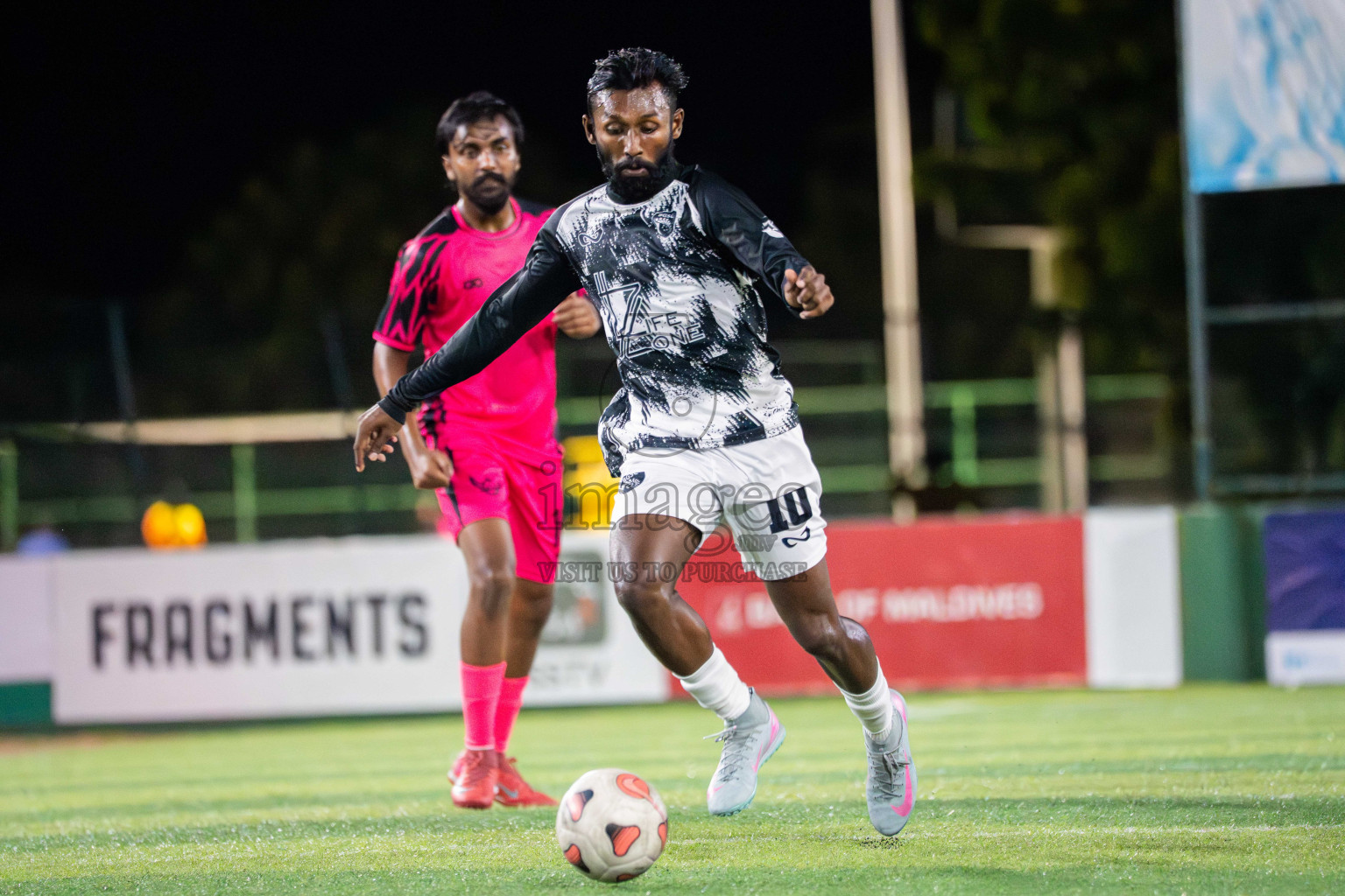 BG SC VS Goalhians in Day 3 - Fonadhoo Youth Futsal Challenge 2025 held in Fonadhoo Futsal Stadium, L. Fonadhoo, Maldives on Tuesdat, 28th October 2025 Photos: Arif Rasheed / images.mv
