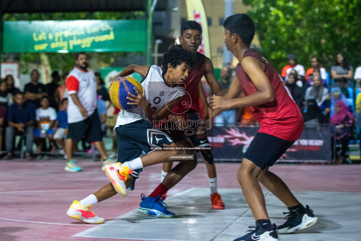 Finals of Slamdunk by Sosal u13, 15, 17 on 20th April 2023 held in Male'. Photos: Nausham Waheed / images.mv