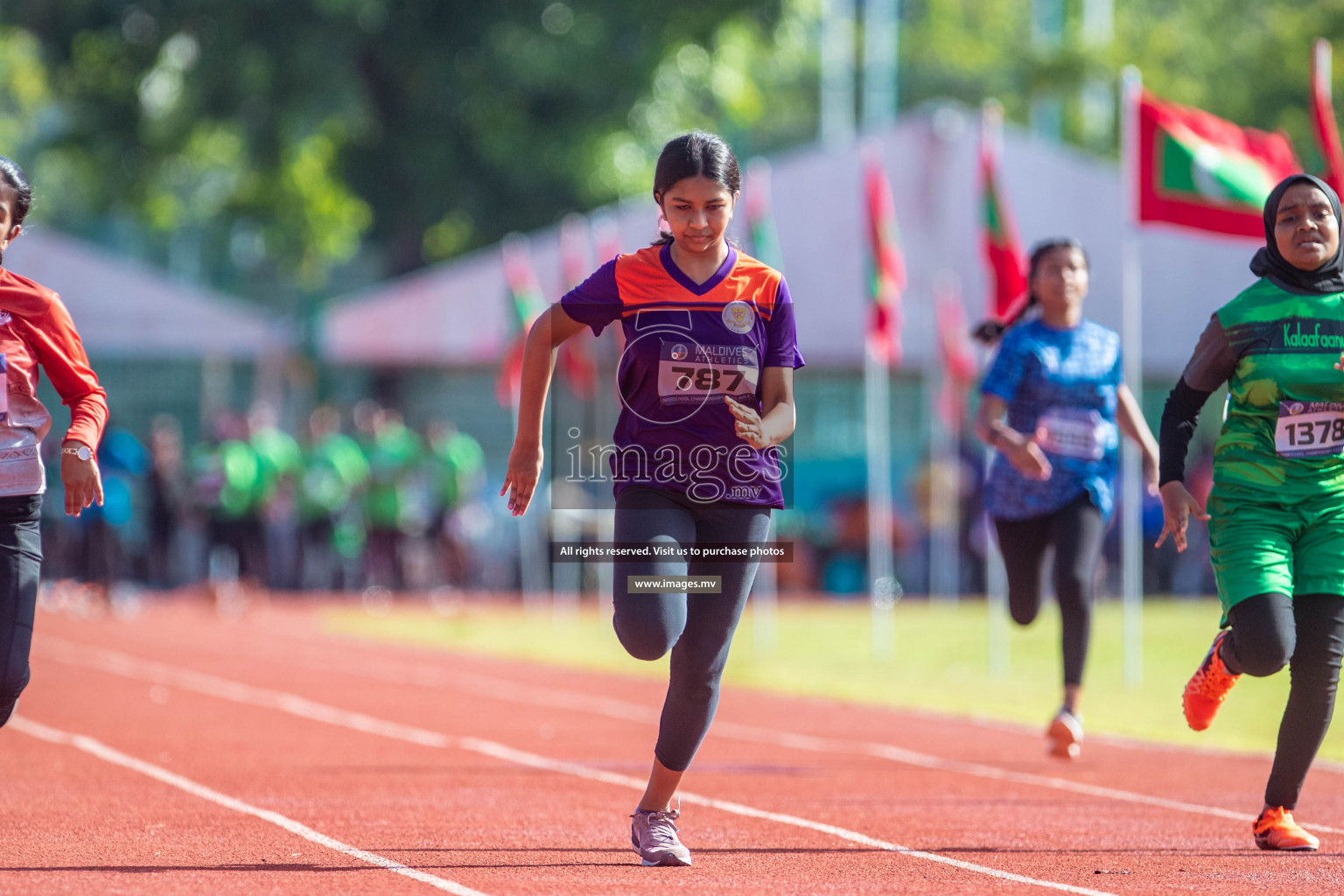 Day 1 of Inter-School Athletics Championship held in Male', Maldives on 22nd May 2022. Photos by: Maanish / images.mv