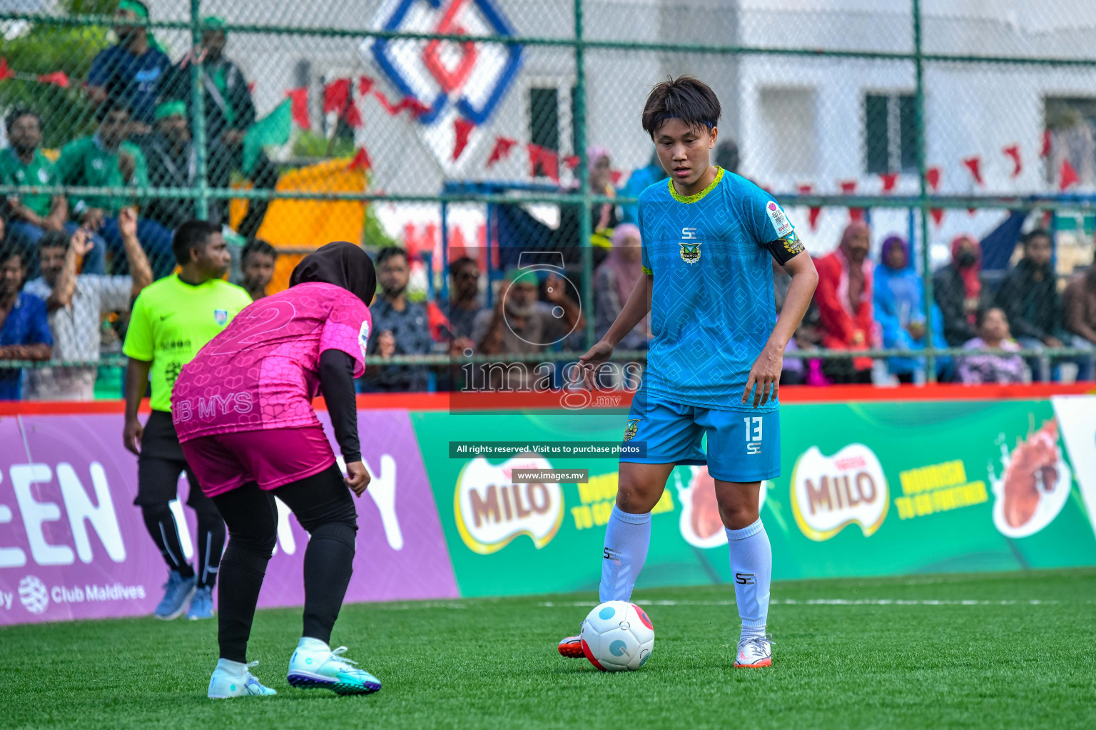 WAMCO vs Club MYS in Eighteen Thirty Women's Futsal Fiesta 2022 was held in Hulhumale', Maldives on Wednesday, 12th October 2022. Photos: Nausham Waheed / images.mv