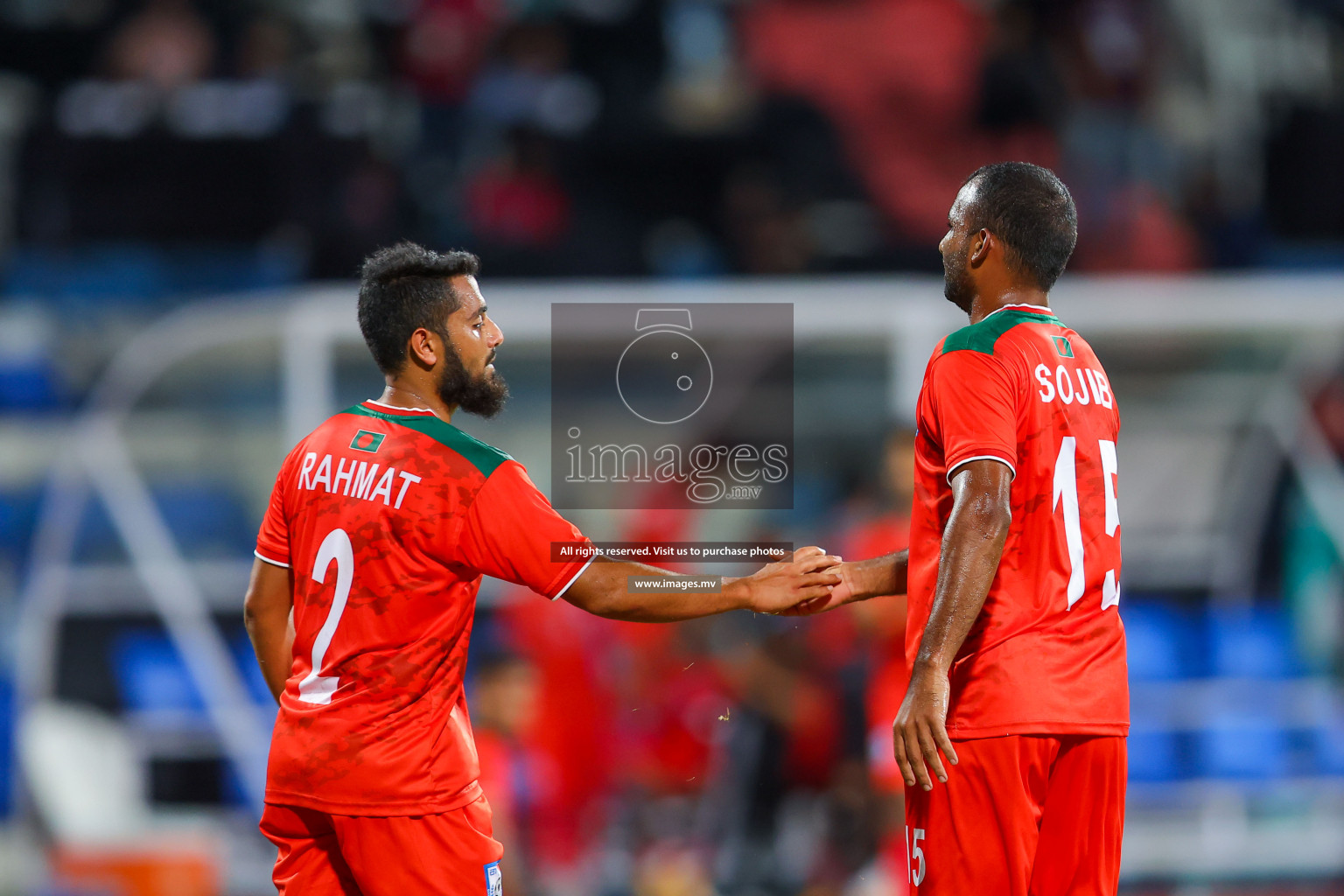 Bhutan vs Bangladesh in SAFF Championship 2023 held in Sree Kanteerava Stadium, Bengaluru, India, on Wednesday, 28th June 2023. Photos: Nausham Waheed / images.mv