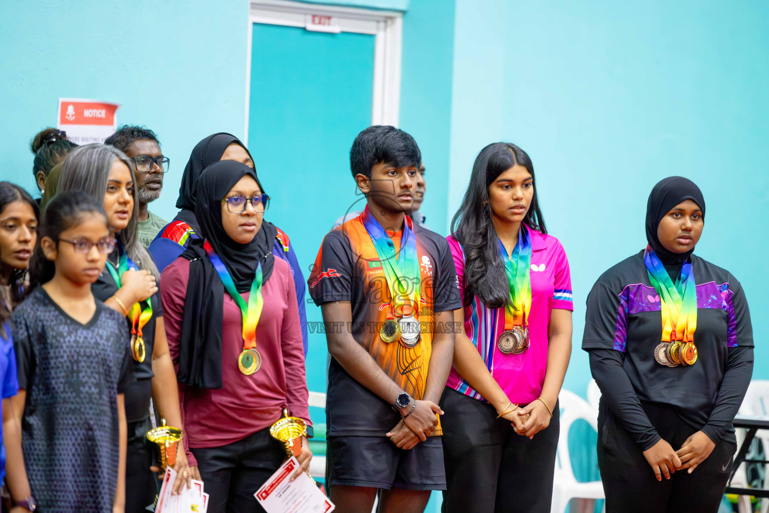 Finals of National Table Tennis Tournament 2024 was held at Male' TT Hall on Friday, 6th September 2024. 
Photos: Abdulla Abeed / images.mv