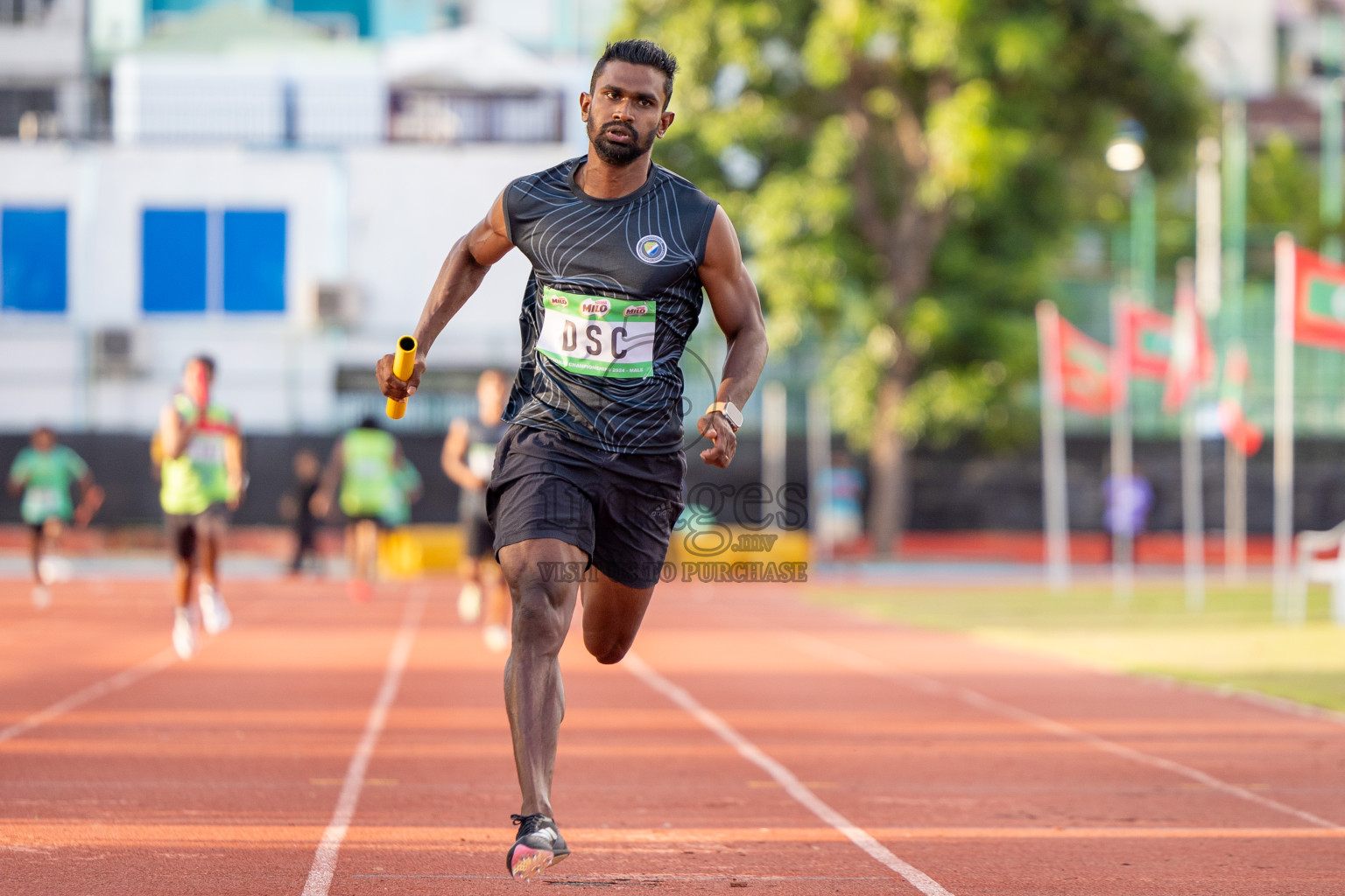 Day 3 of 33rd National Athletics Championship was held in Ekuveni Track at Male', Maldives on Saturday, 7th September 2024. Photos: Suaadh Abdul Sattar / images.mv