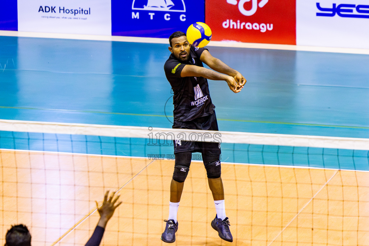 Sports Club City vs Dhivehi Sifainge Club in Semi Final of MILO VAM Cup 2024 Men's Division was held in Social Center Indoor Hall on Friday, 1st September 2024. Photos: Nausham Waheed / images.mv