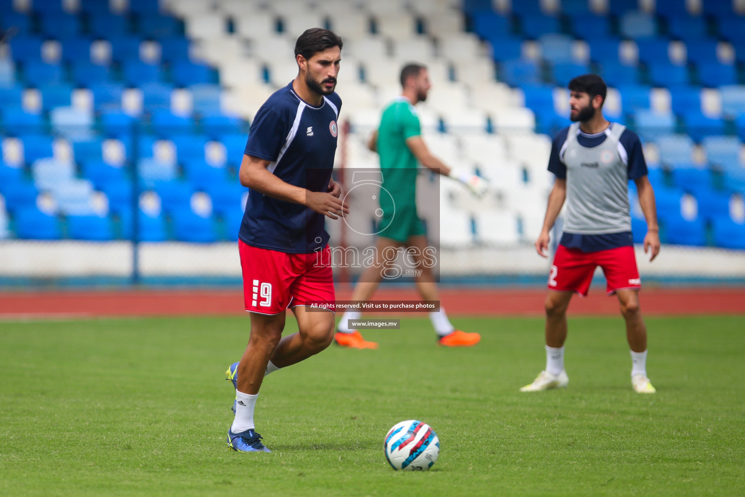 Lebanon vs Bangladesh on match day 2 of SAFF Championship 2023 held in Sree Kanteerava Stadium, Bengaluru, India, on Wednesday, 22st June 2023. Photos: Nausham Waheed / images.mv