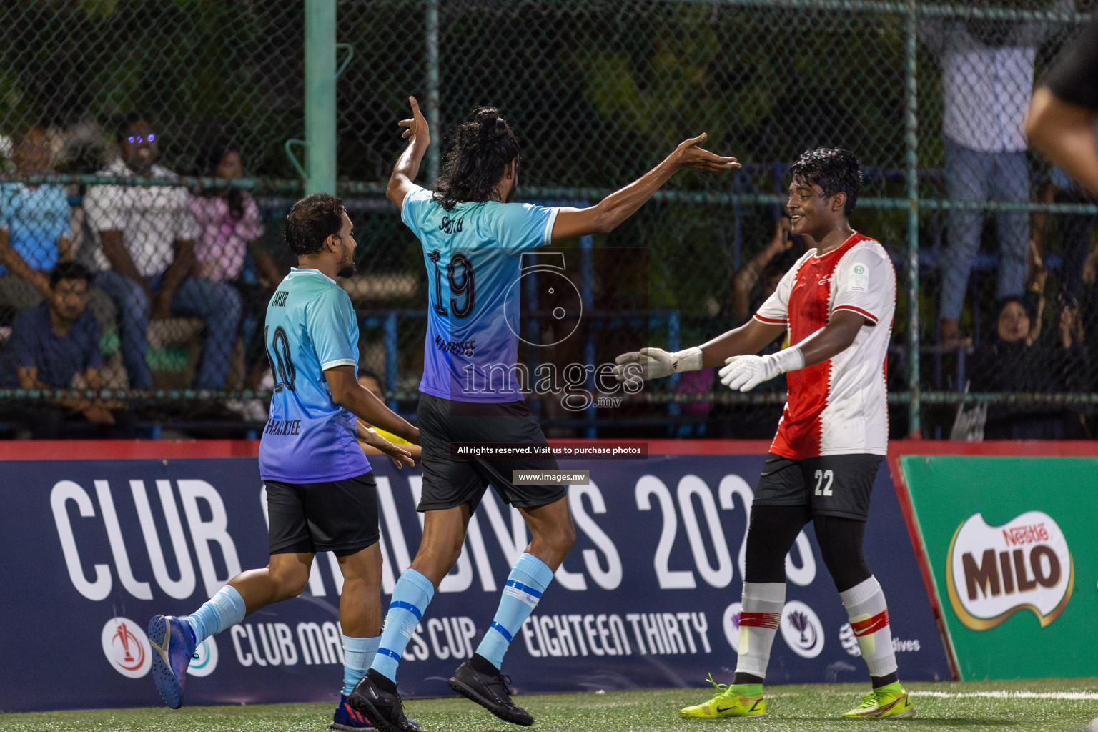 Khaarijee vs Higher Education in Club Maldives Cup Classic 2023 held in Hulhumale, Maldives, on Thursday, 03rd August 2023 
Photos: Mohamed Mahfooz Moosa / images.mv