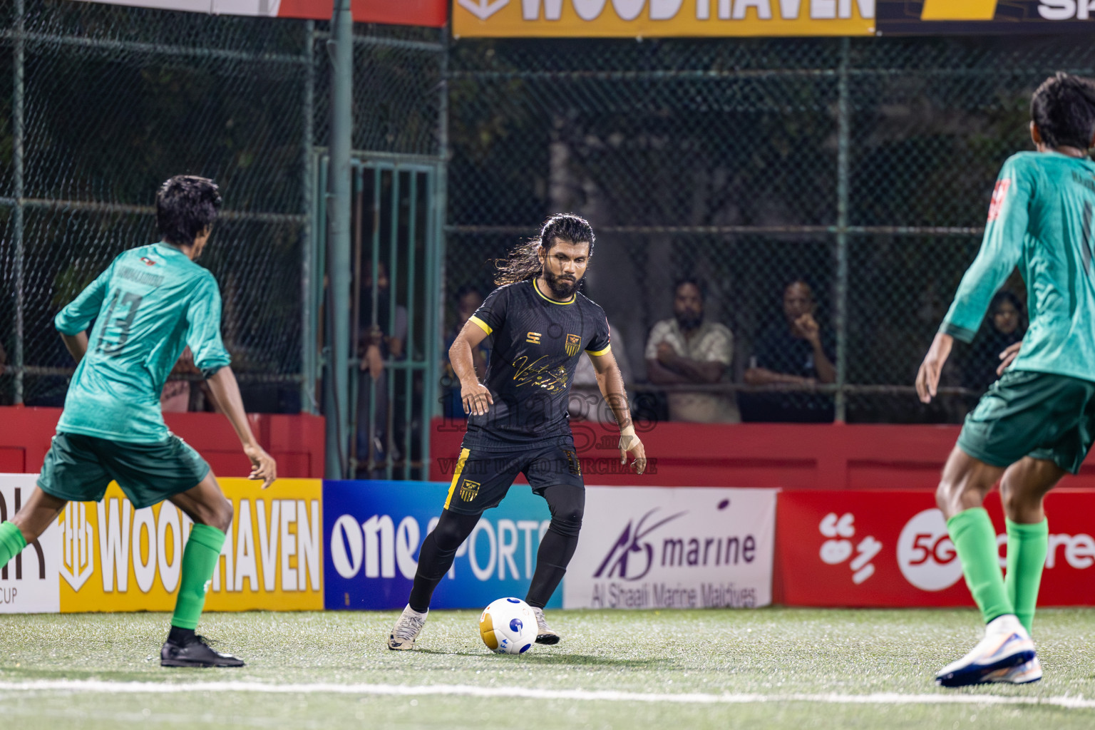 HDh Nolhivaranfaru vs HDh Hanimaadhoo in Day 9 of Golden Futsal Challenge 2025 was held on Monday, 13th January 2025, in Hulhumale', Maldives
Photos: Ismail Thoriq / images.mv