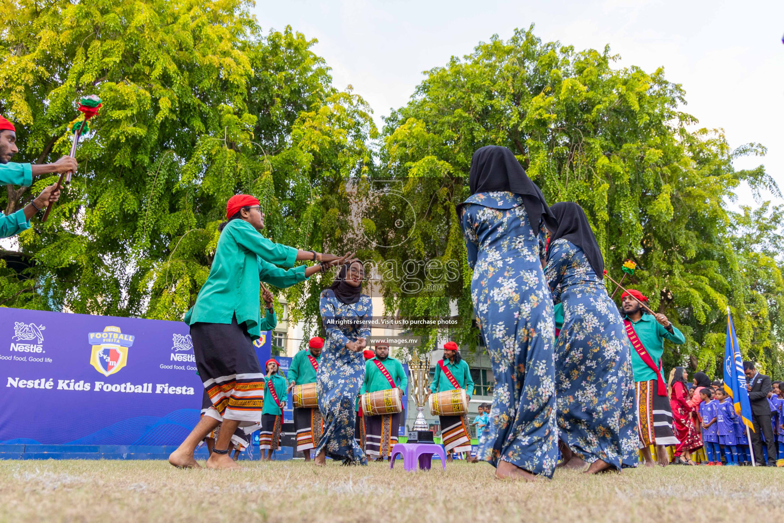 Day 4 of Nestle Kids Football Fiesta, held in Henveyru Football Stadium, Male', Maldives on Saturday, 14th October 2023
Photos: Ismail Thoriq / images.mv