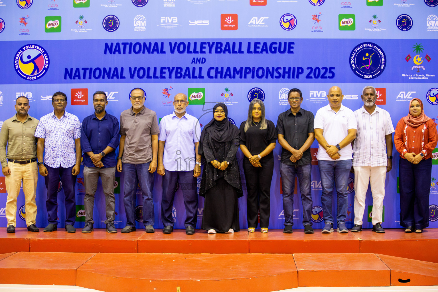 Police Club vs Club Wamco in the Final of Women's Division of National Volleyball League 2025 held in Male', Maldives on Sunday, 27th April 2025 at Social Center Indoor Hall Photos By: Nausham Waheed / images.mv
