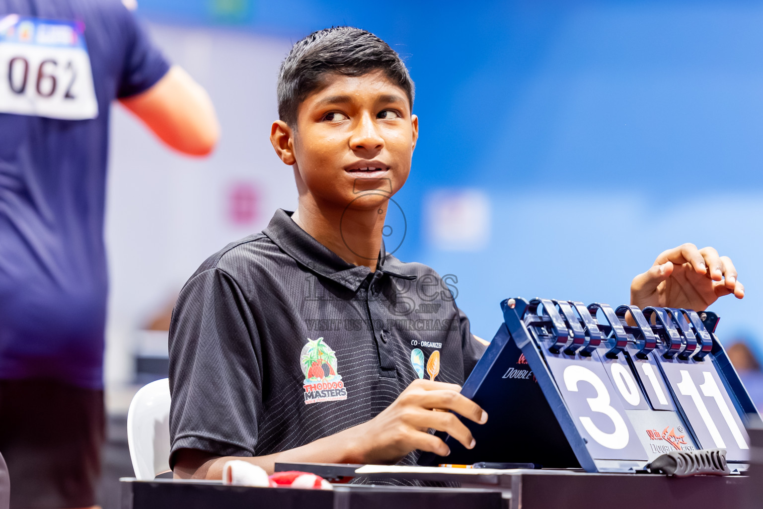 Day 1 of 1st Thoddoo Masters Table Tennis Tournament was held on Thursday, 21st August 2025 in AA Thoddoo, Maldives. Photos: Nausham Waheed / images.mv