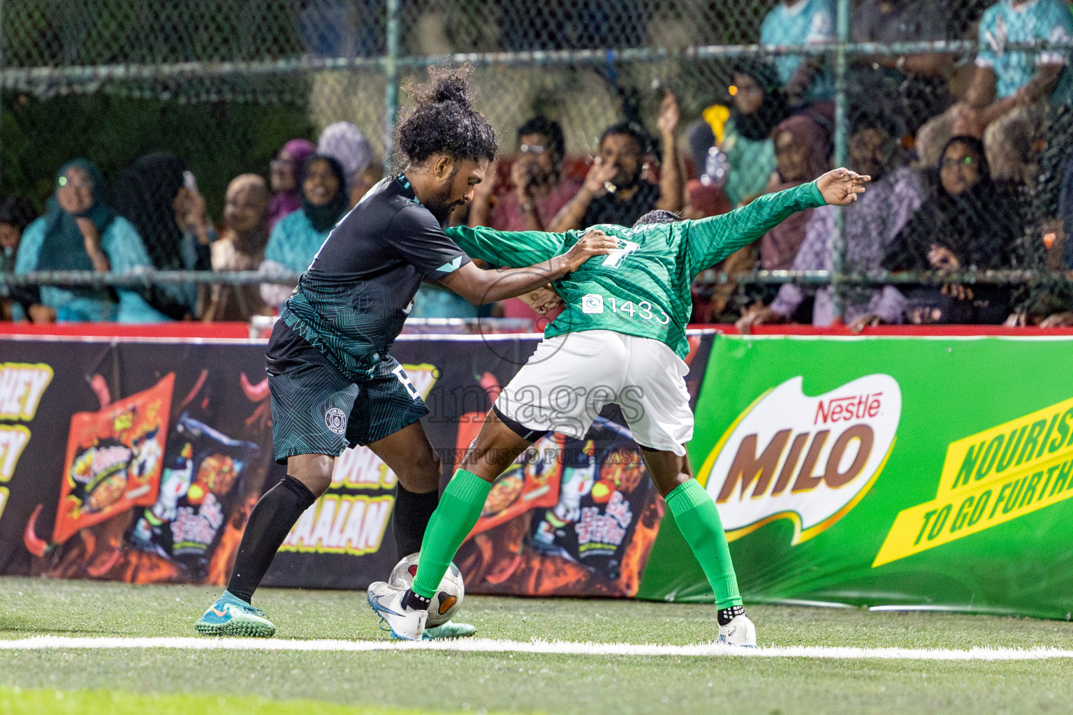 SDFC VS TEAM BADHAHI in Club Maldives Classic 2024 held in Rehendi Futsal Ground, Hulhumale', Maldives on Monday, 9th September 2024. Photos: Nausham Waheed / images.mv