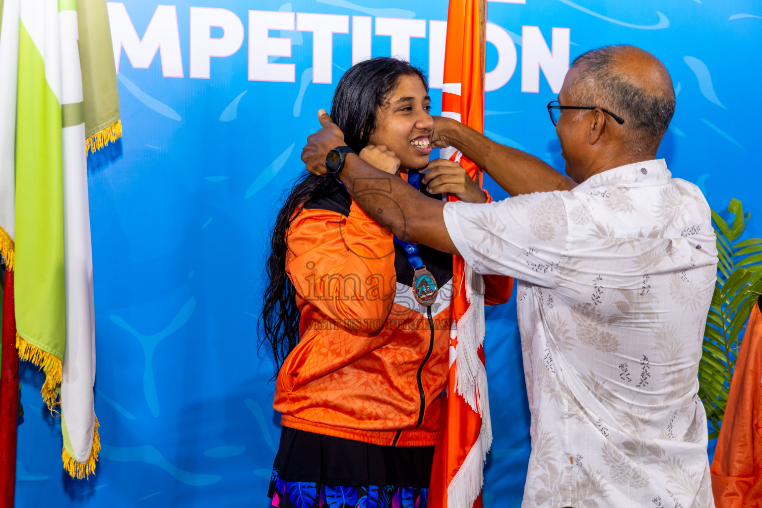 Day 5 of 20th Inter-school Swimming Competition 2024 held in Hulhumale', Maldives on Wednesday, 16th October 2024. Photos: Nausham Waheed / images.mv