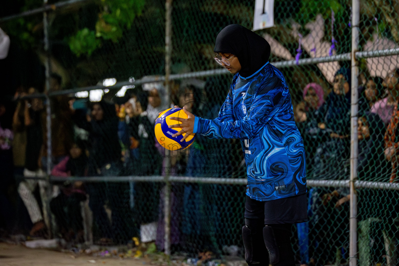 U19 Male and Atoll Girl's Finals in Day 9 of Interschool Volleyball Tournament 2024 was held in ABC Court at Male', Maldives on Saturday, 30th November 2024. Photos: Hassan Simah / images.mv