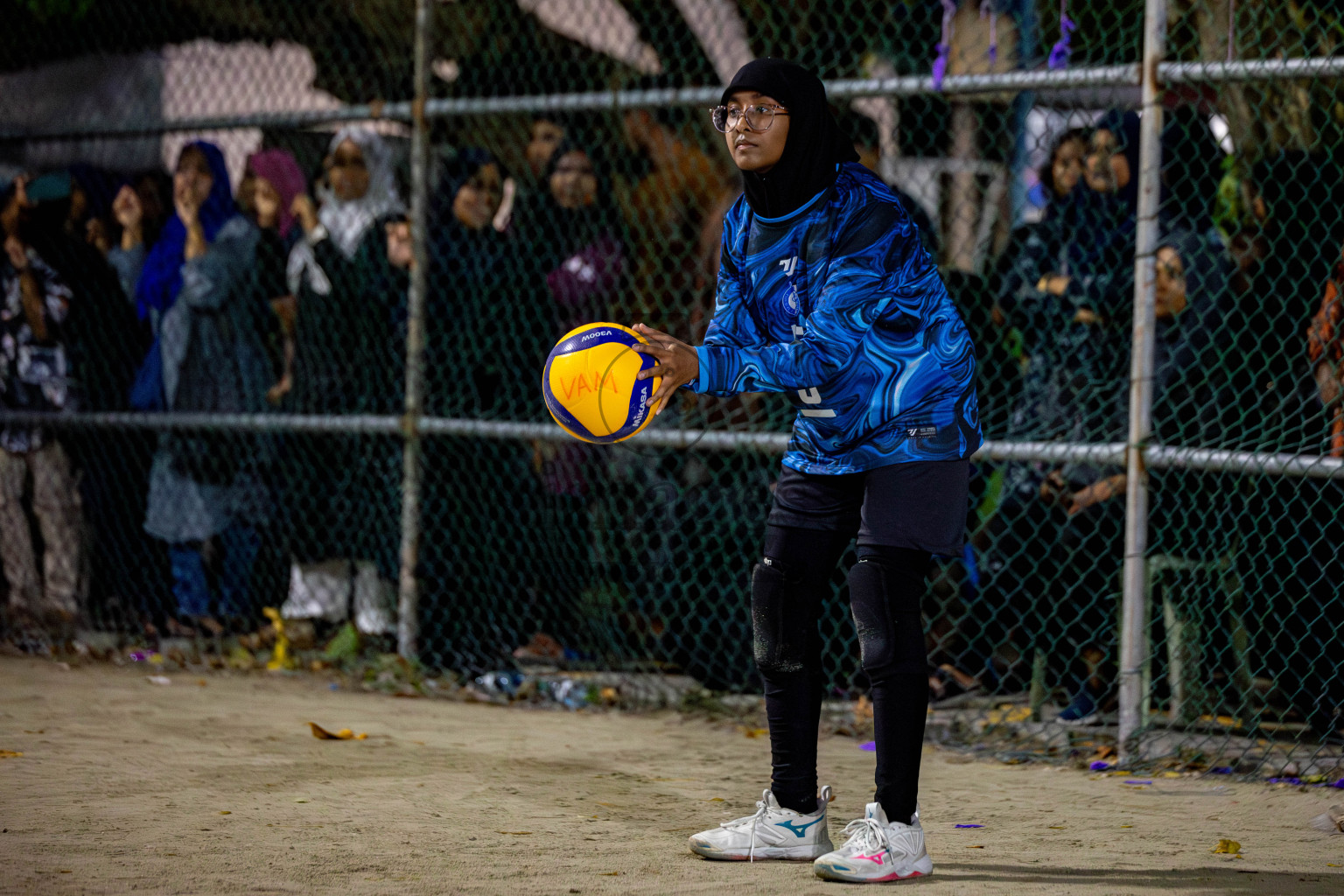 U19 Male and Atoll Girl's Finals in Day 9 of Interschool Volleyball Tournament 2024 was held in ABC Court at Male', Maldives on Saturday, 30th November 2024. Photos: Hassan Simah / images.mv