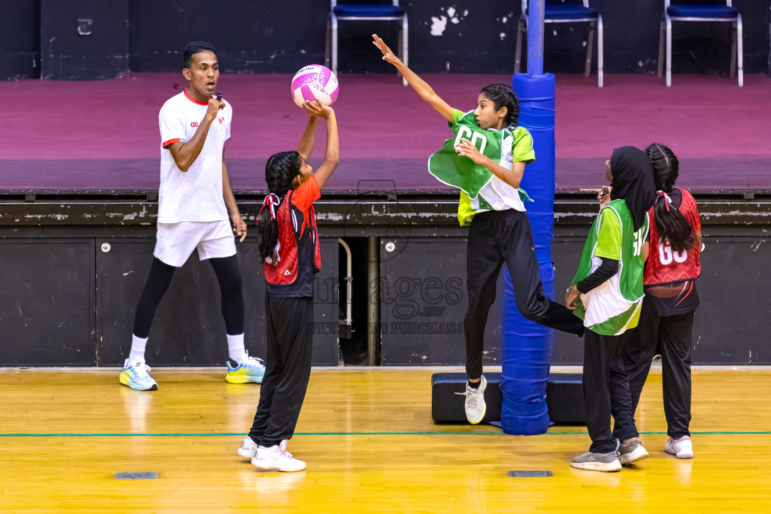 Day 15 of 26th Inter-School Netball Tournament 2025 was held in Social Center Indoor Hall on Wednesday, 5th November 2025. Photos: Mohamed Mahfooz Moosa, Raaif Yoosuf / images.mv