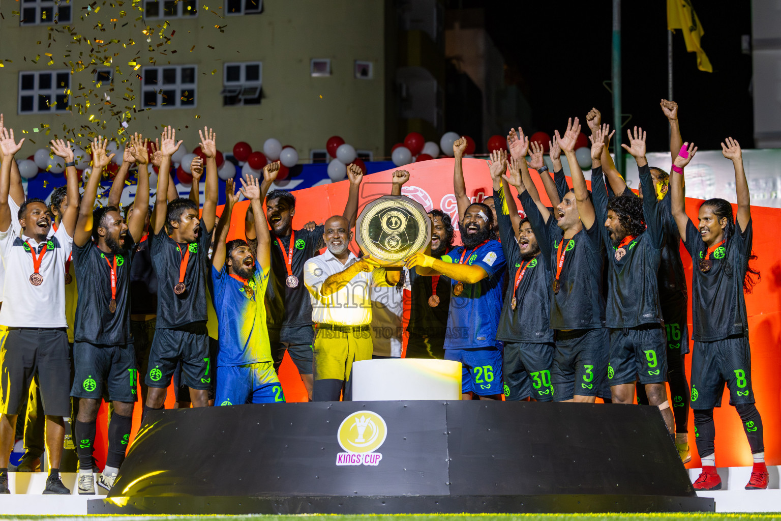 Road Recreation Club vs Club Combination SC Eydhafushi in Kings Cup Final of Club Maldives 2025 was held in Rehendhi Futsal Ground, Hulhumale', Maldives on Tuesday, 9th September 2025. Photos: Ismail Thoriq / images.mv