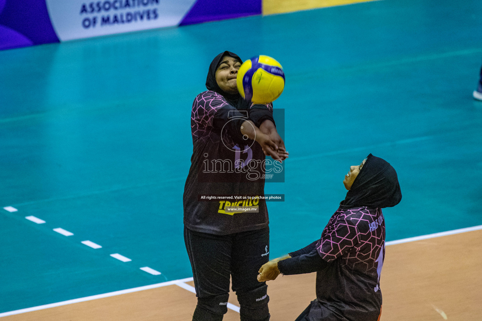 Volleyball Association Cup 2022-Women's Division-Match Day 6 was held in Male', Maldives on 28th May 2022 at Social Center Indoor Hall Photos By: Nausham Waheed /images.mv