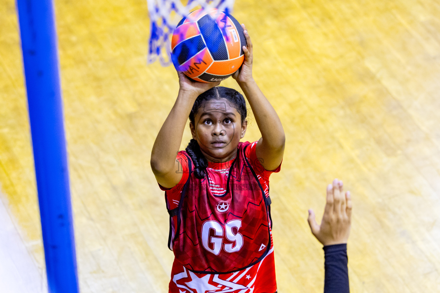 Day 2 of 25th Inter-School Netball Tournament was held in Social Center at Male', Maldives on Saturday, 10th August 2024. Photos: Nausham Waheed / images.mv