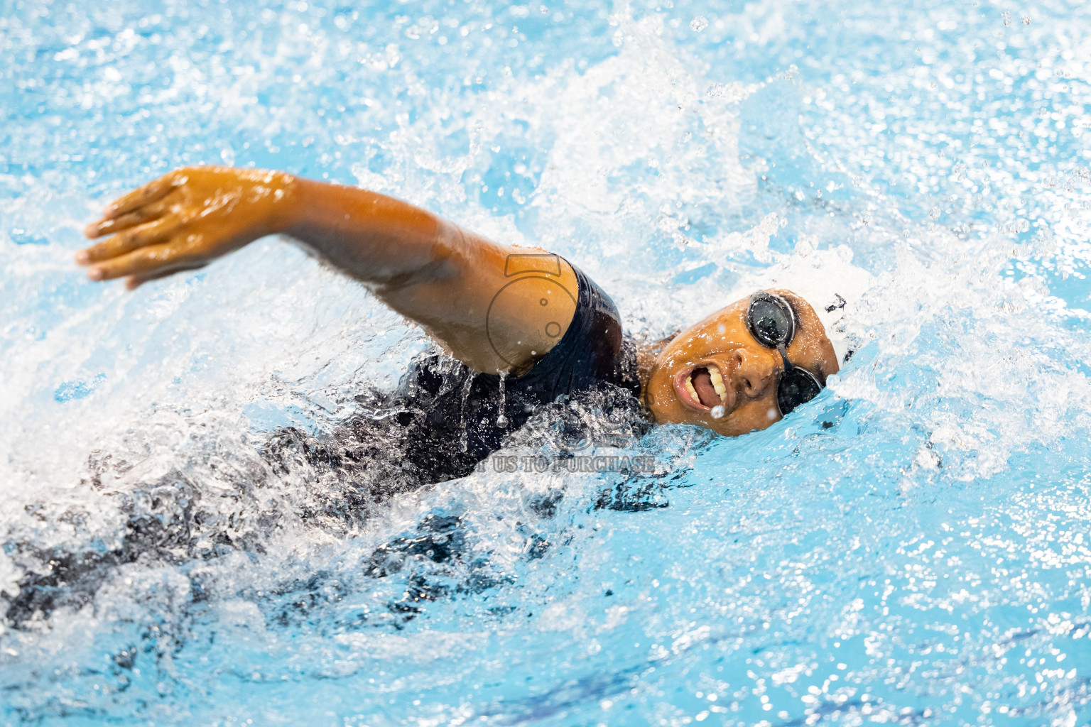 Day 4 of BML 21st Interschool Swimming Competition 2025 was held in Hulhumale' Swimming Pool, Hulhumale', Maldives on Tuesday, 14th October 2025. Photos: Mohamed Mahfooz Moosa / images.mv