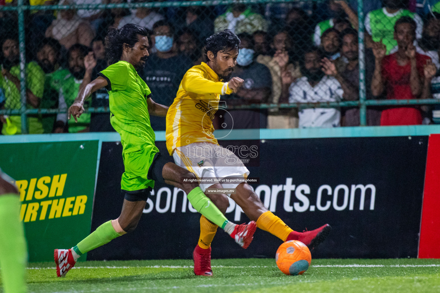 Club Maldives 2021 Round of 16 (Day 1) held at Hulhumale;, on 8th December 2021 Photos: Ismail Thoriq / images.mv