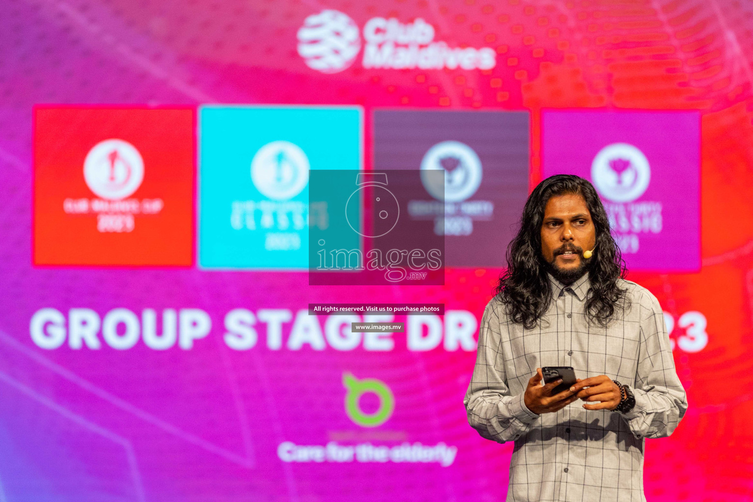 Draw ceremony of Club Maldives 2023 was held on Thursday, 6th July 2023 at PSM Studio in Male', Maldives.  Photos: Ismail Thoriq / images.mv