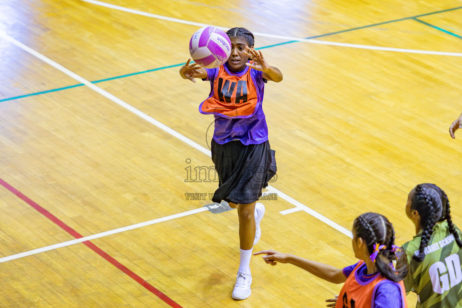 Finals of 26th Inter-School Netball Tournament 2025 was held in Social Center Indoor Hall on Saturday, 8th November 2025. Photos: Areef Adam / images.mv