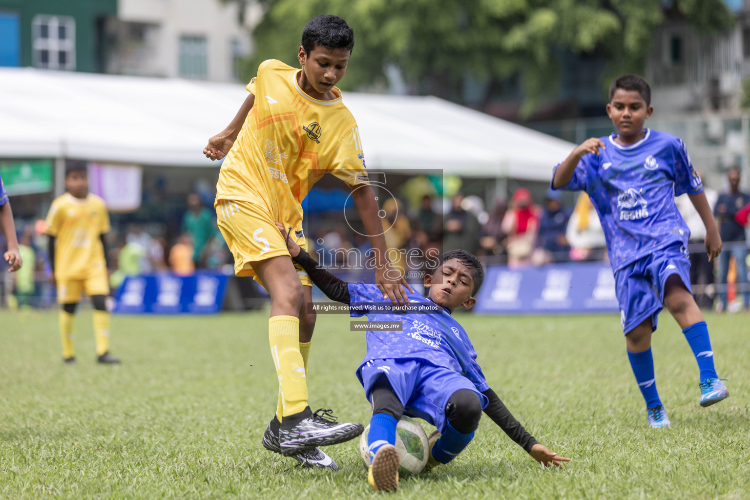 Day 1 of Nestle kids football fiesta, held in Henveyru Football Stadium, Male', Maldives on Wednesday, 11th October 2023 Photos: Shut Abdul Sattar/ Images.mv