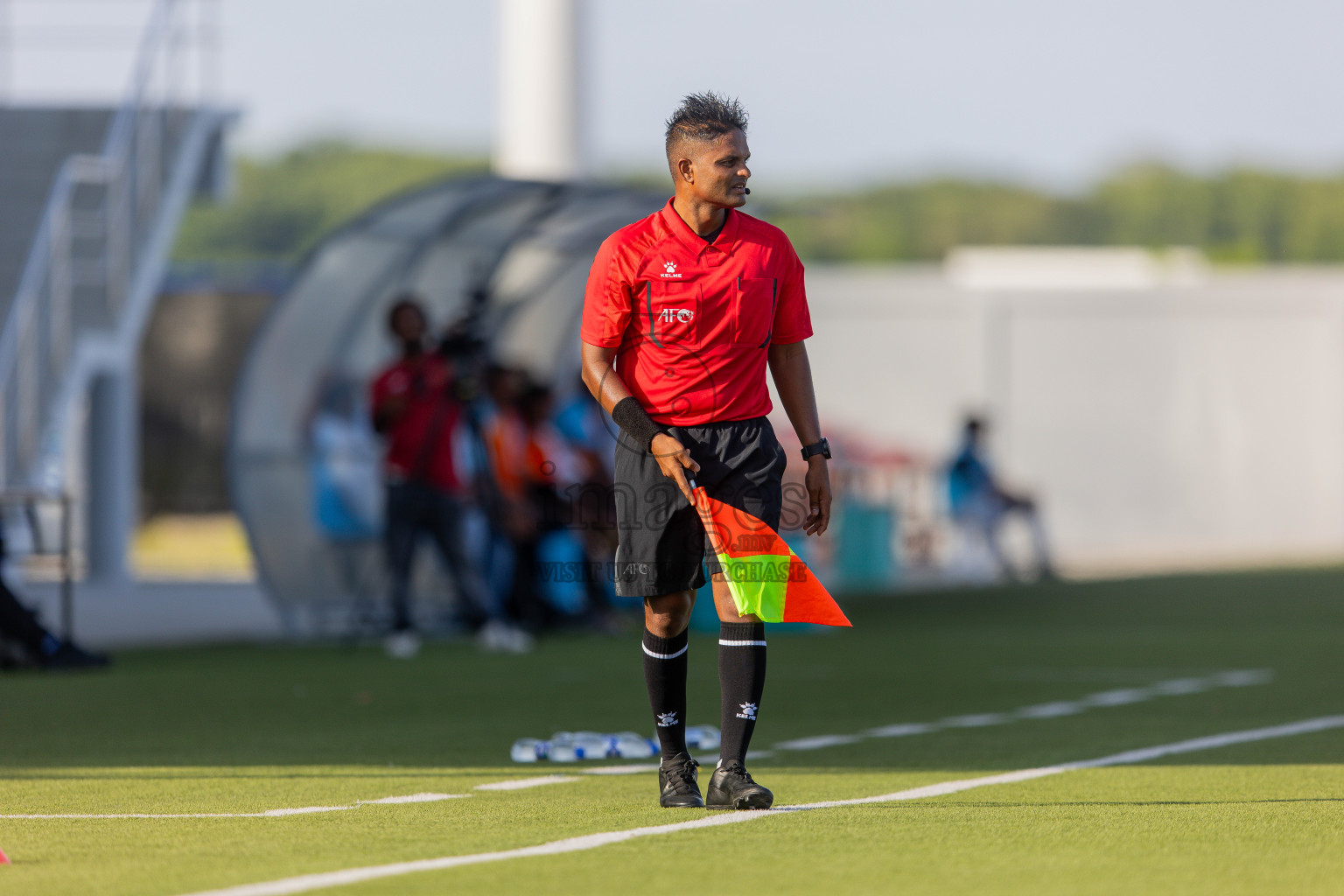 Irumathi FC VS Middle East in Day 5 of Eydhafushi Cup 2025 held in Eydhafushi Football Stadium at B. Eydhafushi, Maldives on Tuesday, 9th September 2025. Photos: Arif Rasheed / images.mv