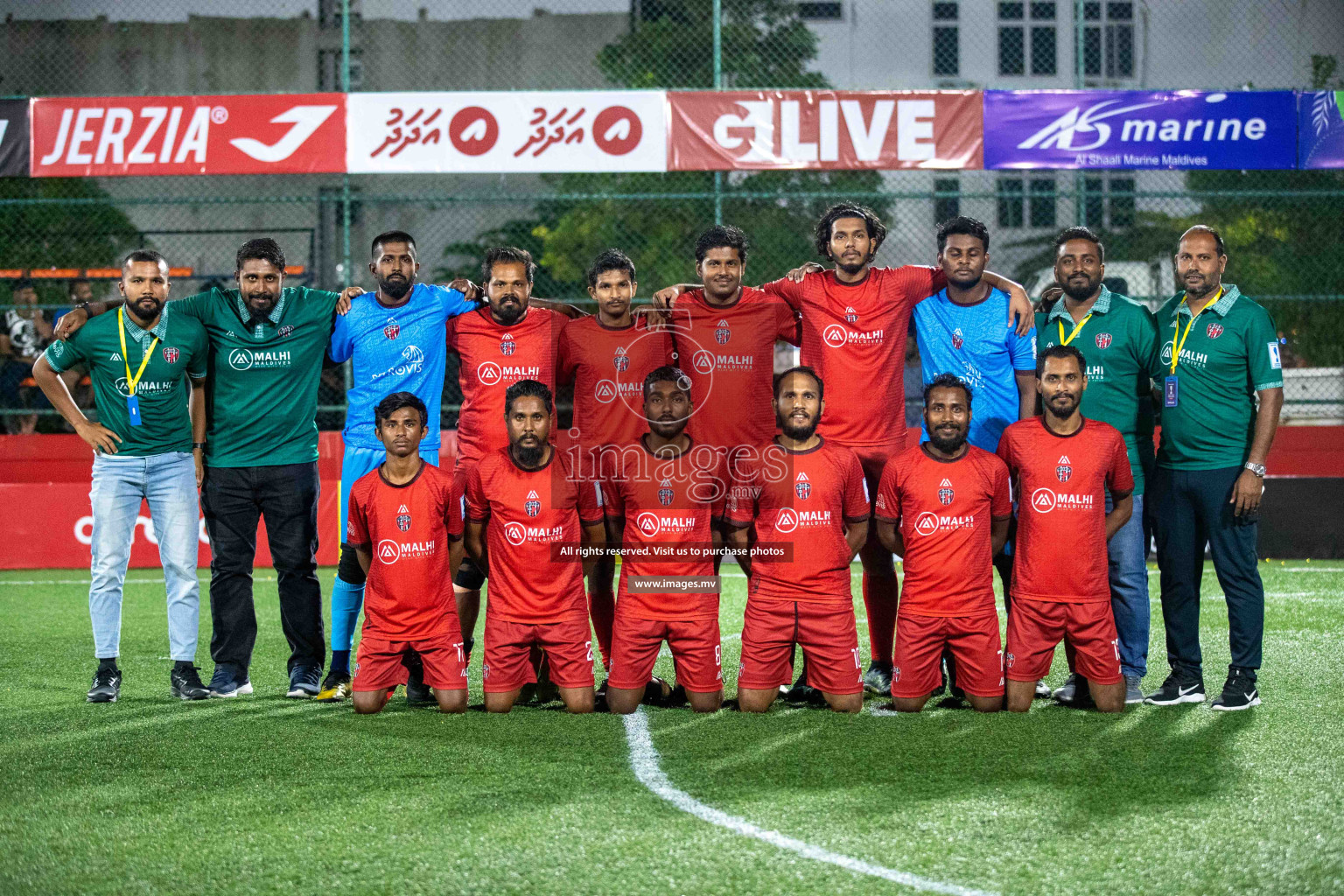 HA. Kelaa vs HA. Maarandhoo in Golden Futsal Challenge 2023 on 05 February 2023 in Hulhumale, Male, Maldives