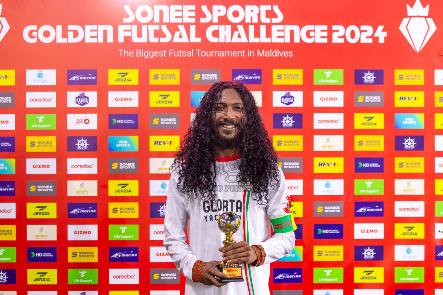 L Maamendhoo vs L Isdhoo in Day 12 of Golden Futsal Challenge 2024 was held on Friday, 26th January 2024, in Hulhumale', Maldives
Photos: Ismail Thoriq / images.mv