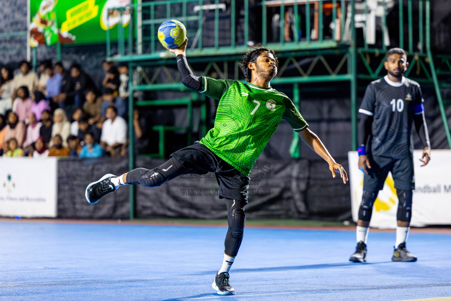 2nd Division Final of 8th Inter-Office/Company Handball Tournament 2024, held in Handball ground, Male', Maldives on Tuesday, 17th September 2024 Photos: Nausham Waheed/ Images.mv